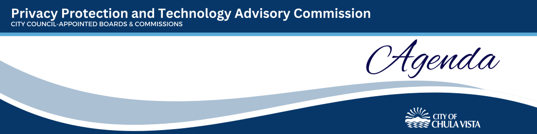 Privacy Protection and Technology Advisory Commission Regular Meeting Logo