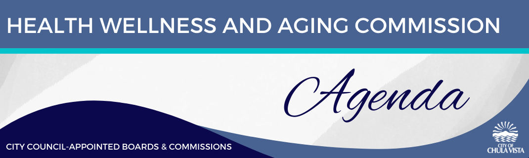 Health Wellness and Aging Commission Regular Meeting Logo