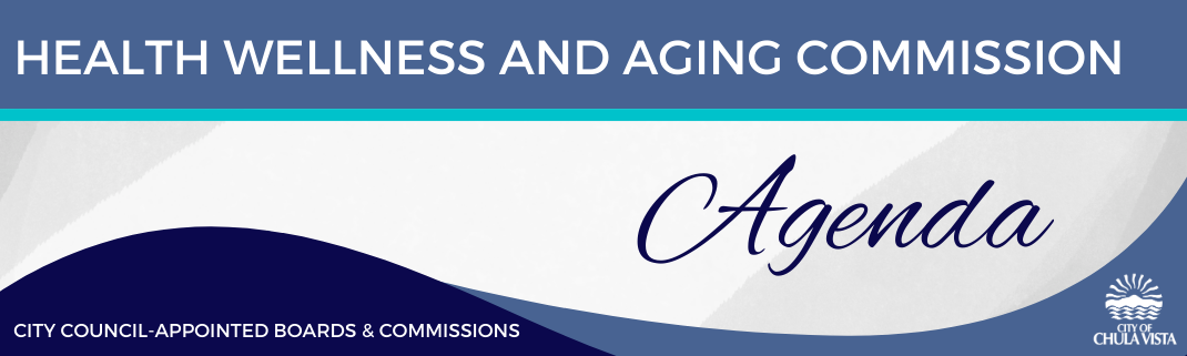 Health Wellness and Aging Commission Special Meeting Logo